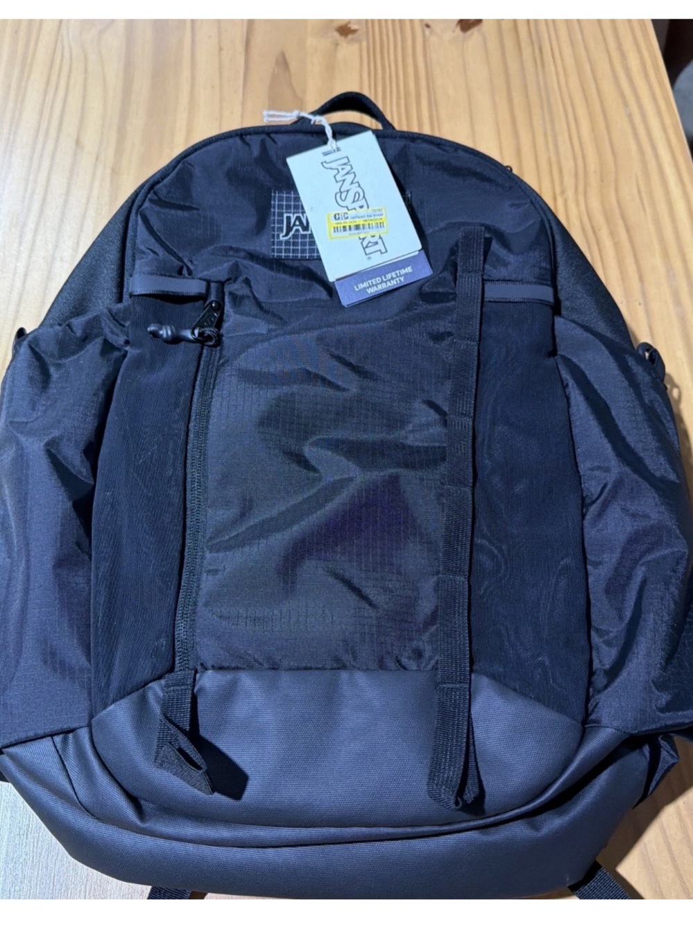 NWT JanSport All Around Pack 28L Laptop Backpack - Black